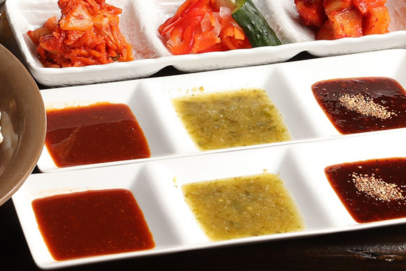 焼肉味噌ダレ絶品辛い物好きには特製ダレ